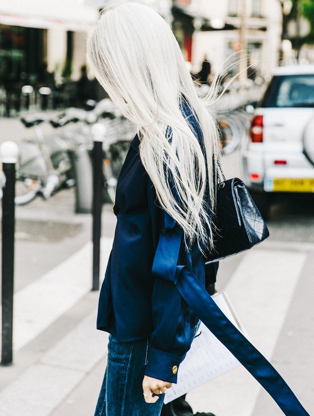 Les cheveux blancs, le summum de l'�l�gance ?