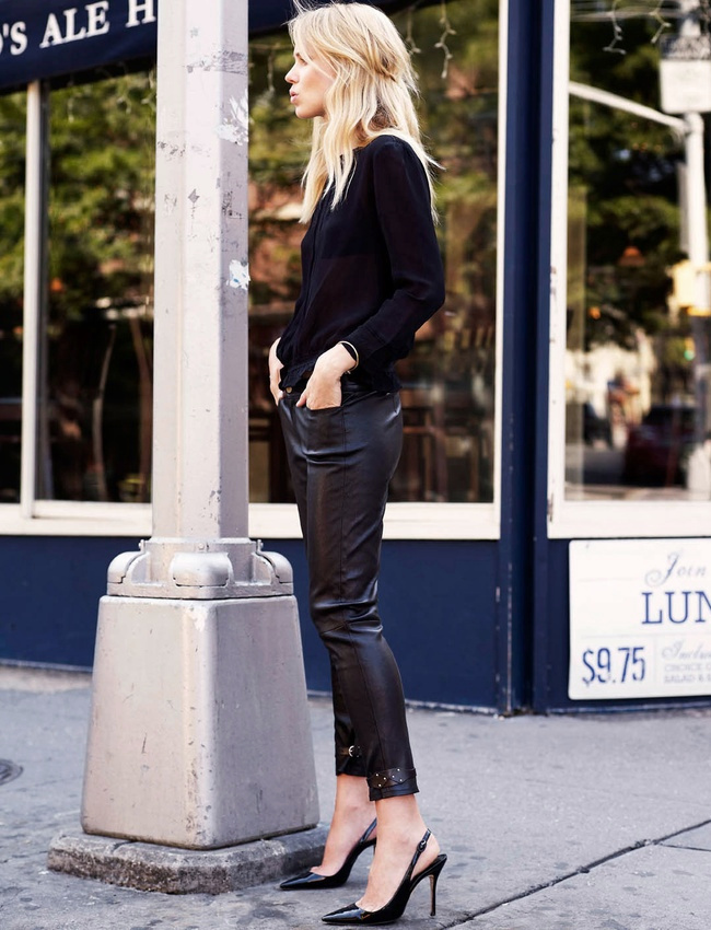 Le parfait total look noir #219