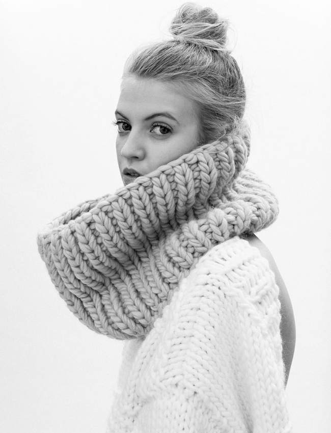 Le maxi snood, ou comment se motiver pour apprendre � tricoter