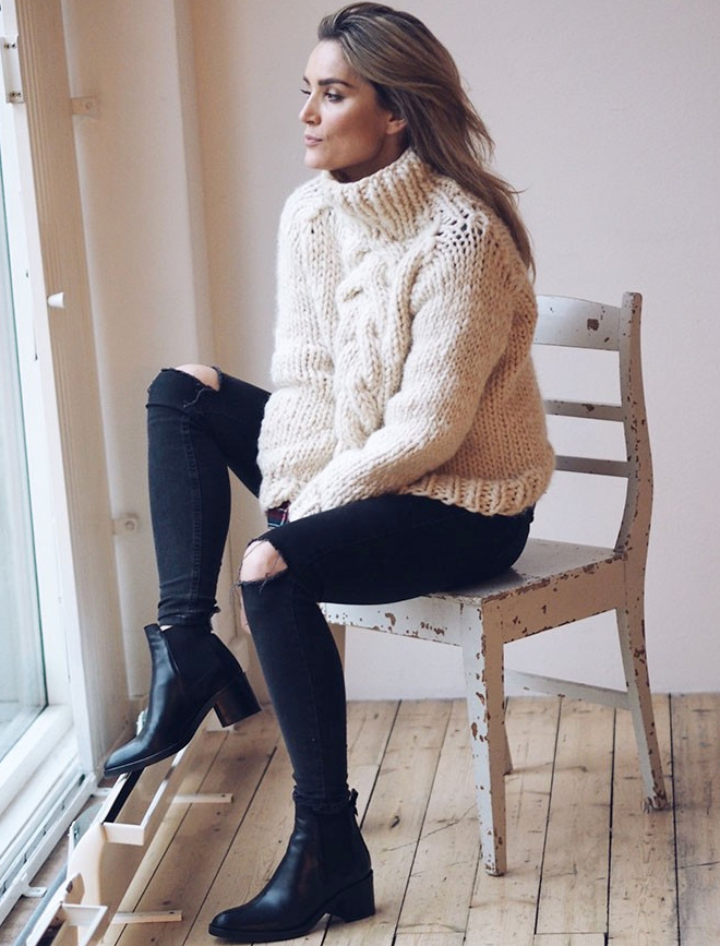 Il est plus que temps d'apprendre � se tricoter un bon pull-over !