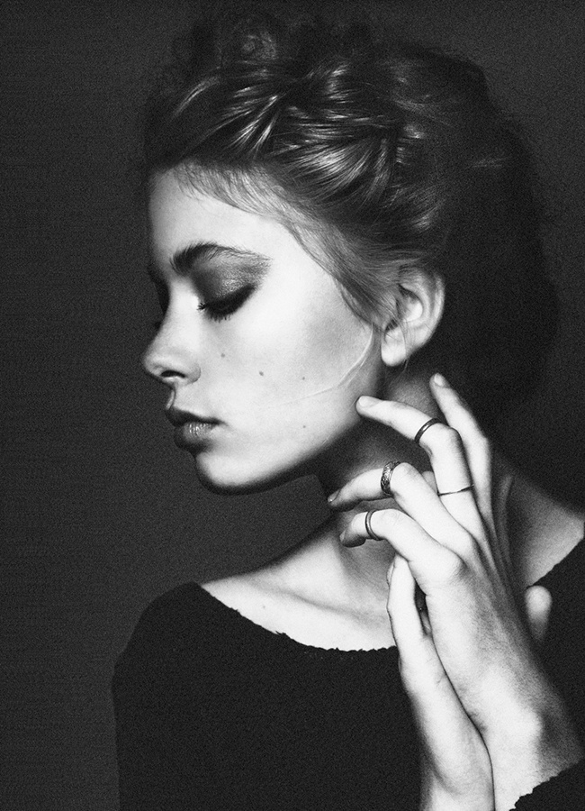 Oui � la couronne de tresses esprit 1900 !