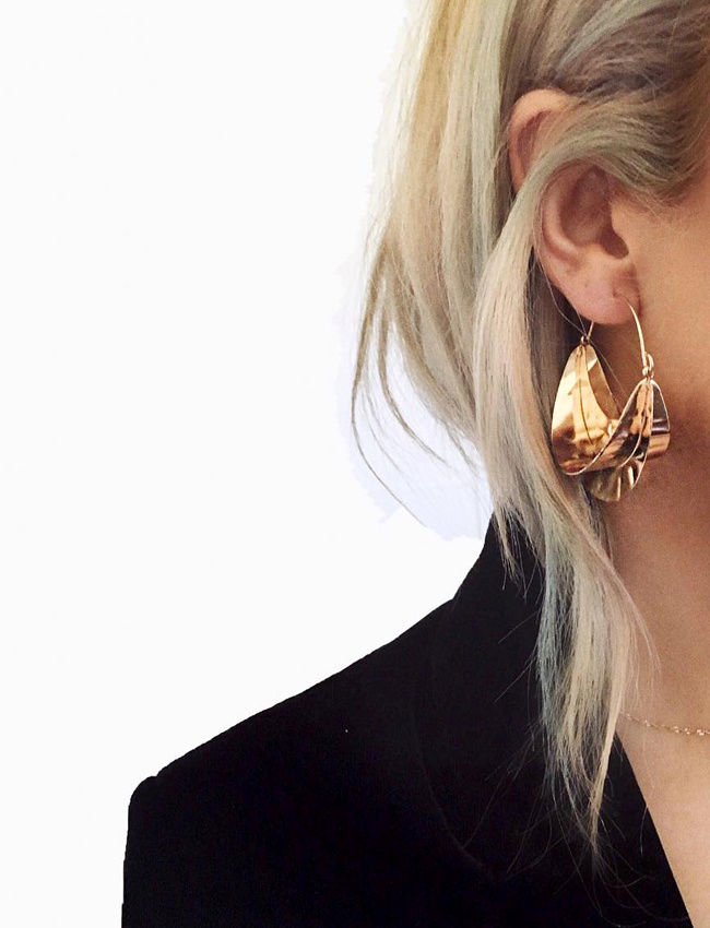 En cette p�riode de f�tes, on use et abuse des boucles d'oreilles 