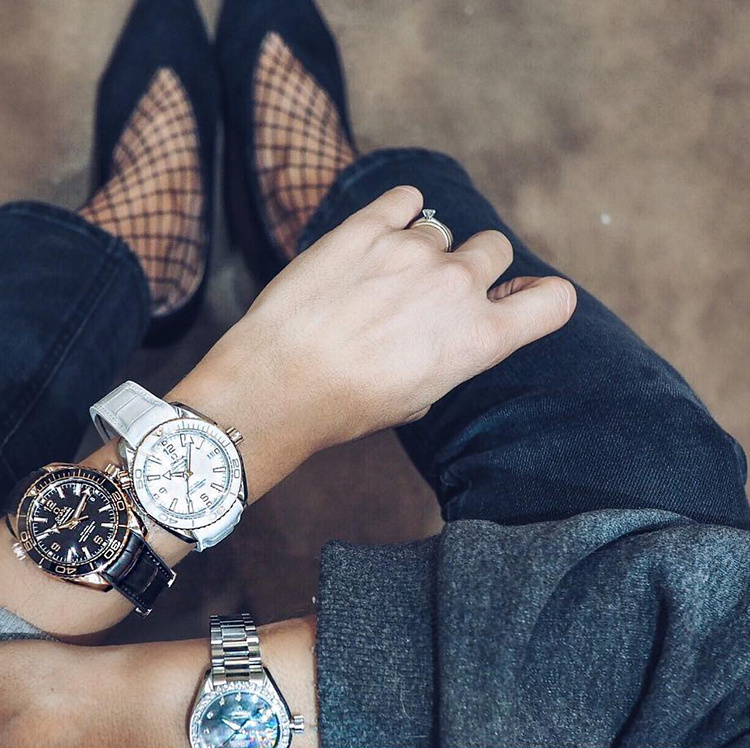 L'accumulation de montres, le gimmick fashion pour modeuse press�e...