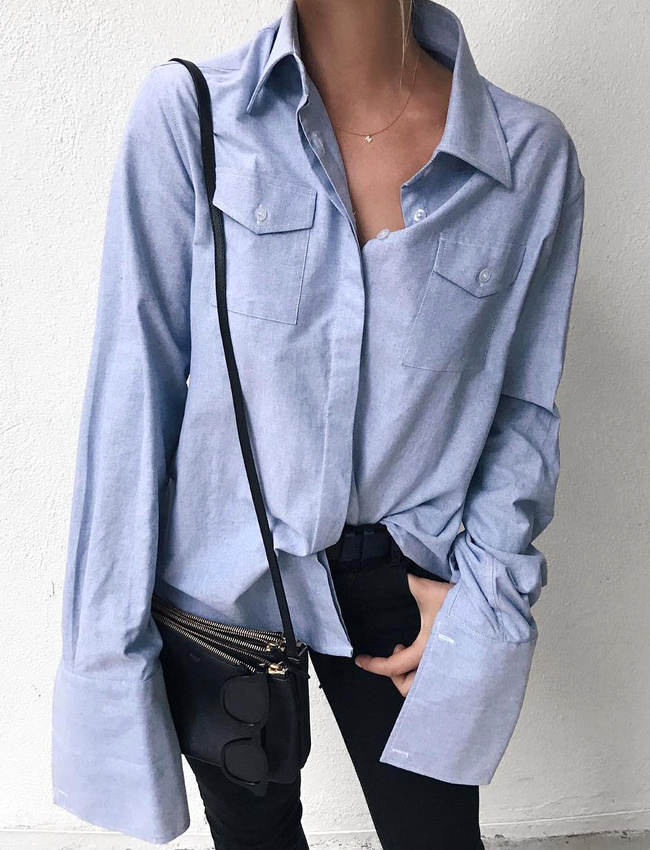 Il semblerait que la longueur de poignet des chemises ait quelque peu �volu�...