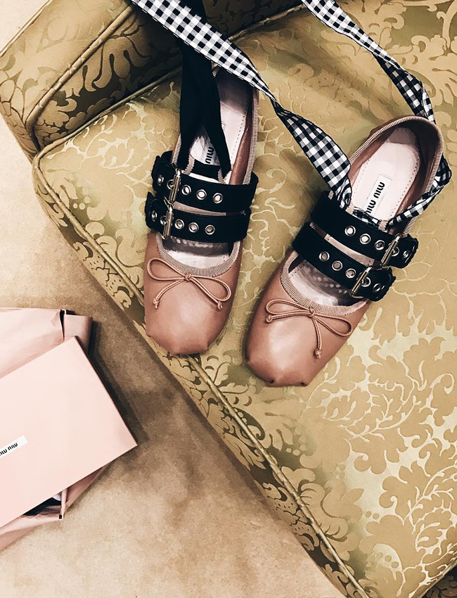 Pour ou contre les ballerines Miu Miu ?