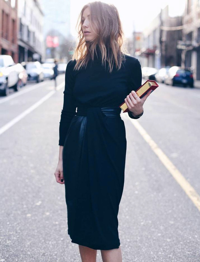 Le parfait total look noir #224