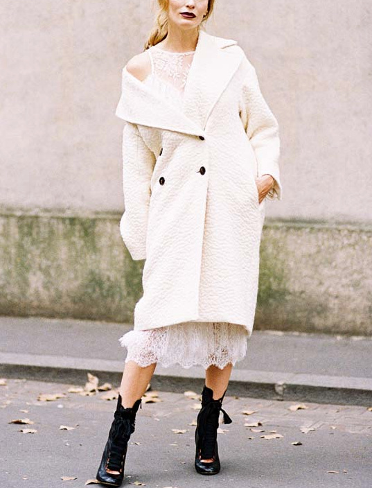 Le parfait total look noir et blanc #24