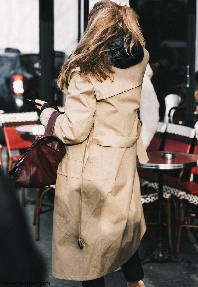 Doudoune + trench = le bon mix