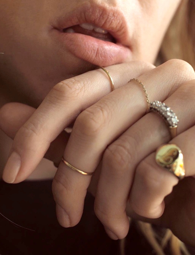Le mix and match de bagues : toujours aussi efficace !