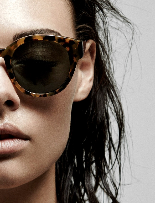 Monture effet �caille + verres verts = le bon mix