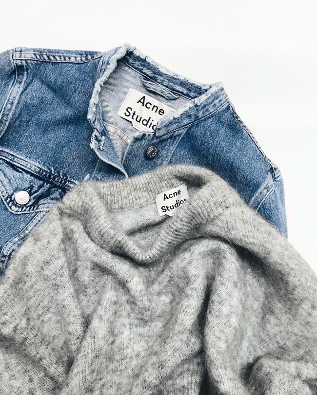 Ce printemps, il devrait �tre facile de transformer sa veste en jean en pi�ce Acne !