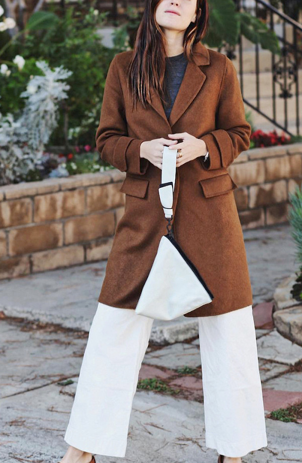 Marron + blanc = le bon mix