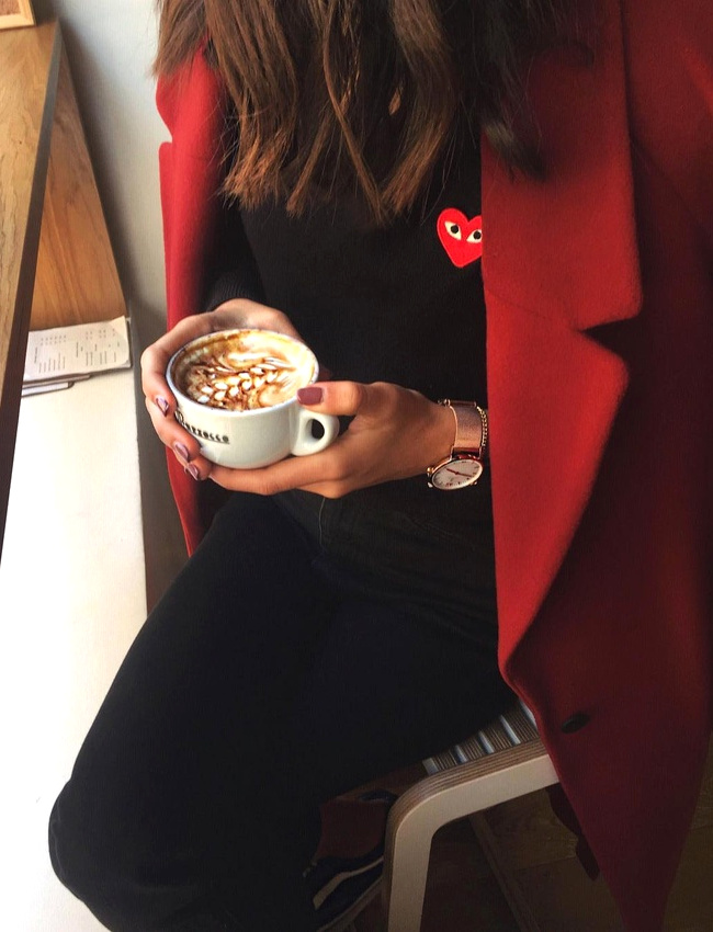 Souvent imit�, le coeur Comme des Gar�ons reste le plus d�sirable...