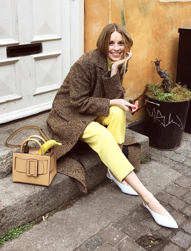 Marron + jaune + blanc = le bon mix