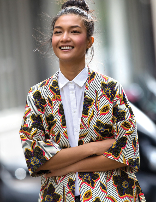 La veste kimono, une bonne alternative au blazer !
