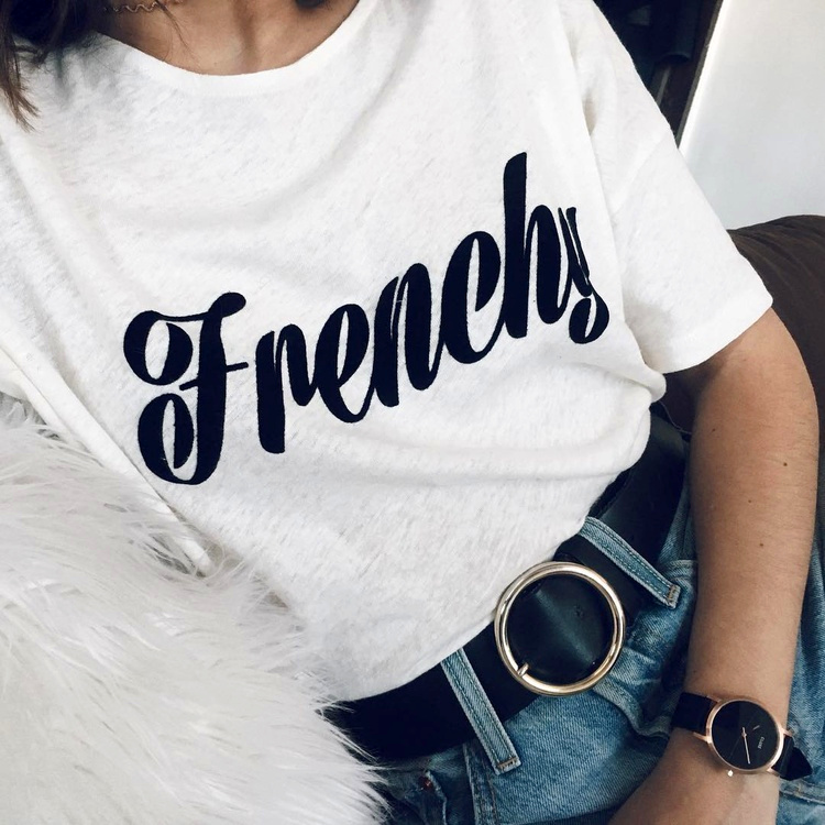 Le tee-shirt � message, la 