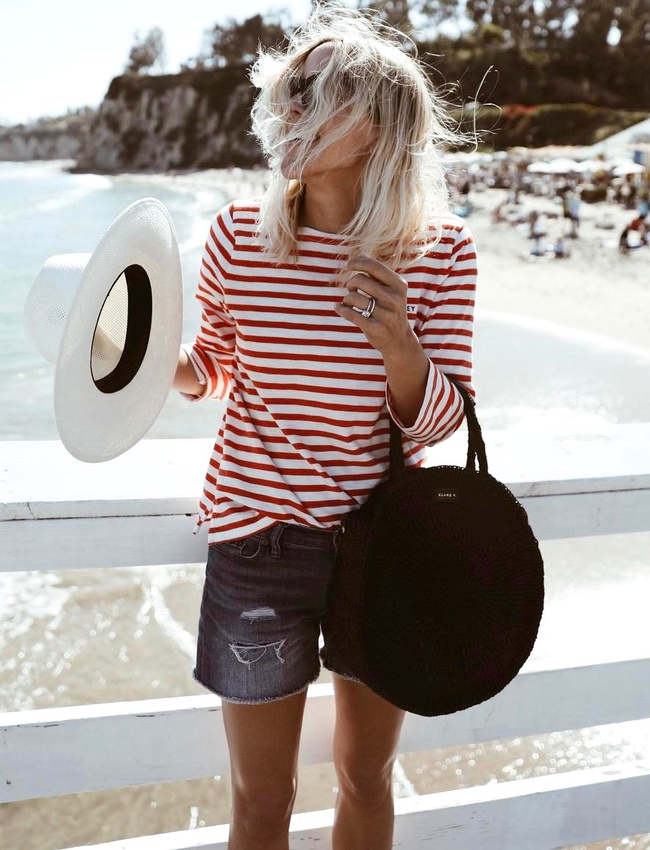 Cette saison, la marini�re pr�f�re le rouge au bleu