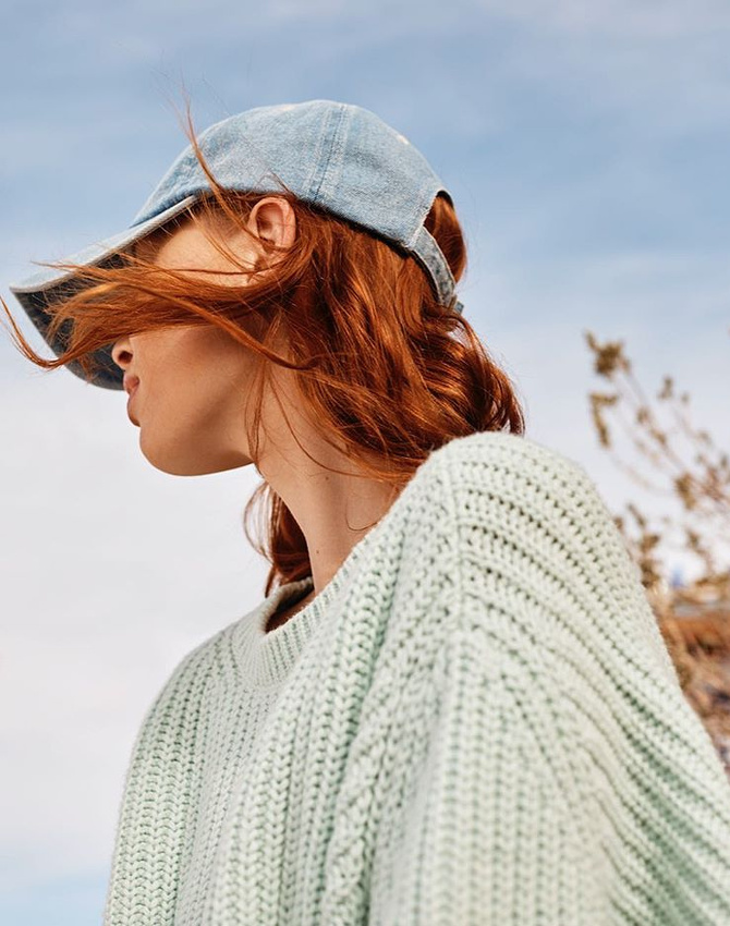 Jean d�lav� + vert d'eau = le bon mix