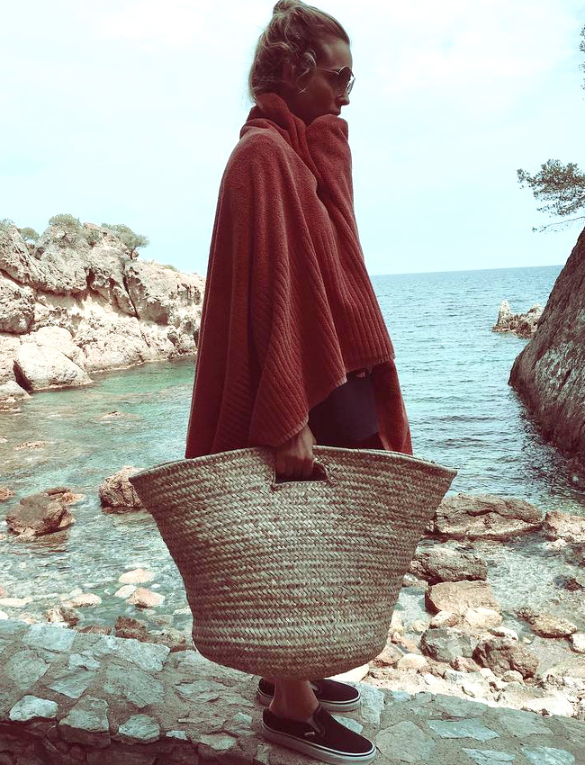 Quitte � succomber � la mode du panier tress�, autant voir grand !