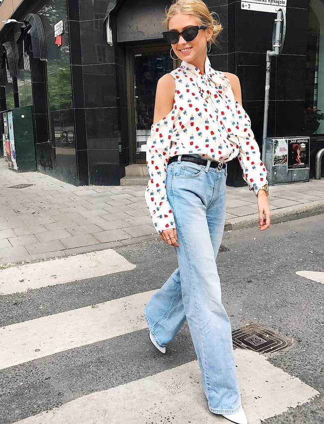 La chemise � �paules d�nud�es, ou comment rester au frais sous 30�C