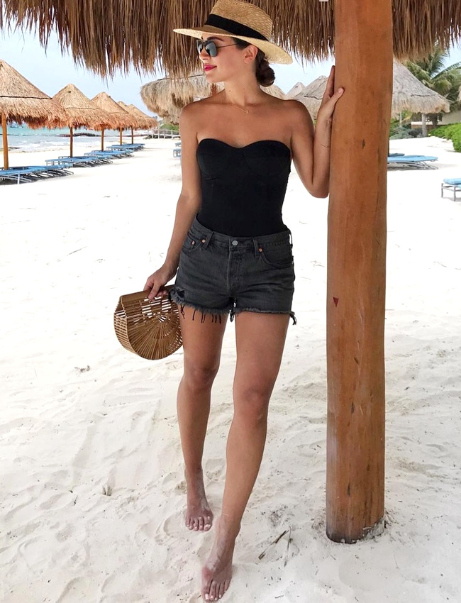 Le short en jean, le meilleur des par�os !