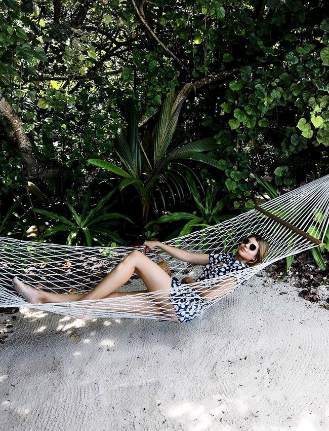 Le hamac, ou comment sublimer l'art de la sieste...