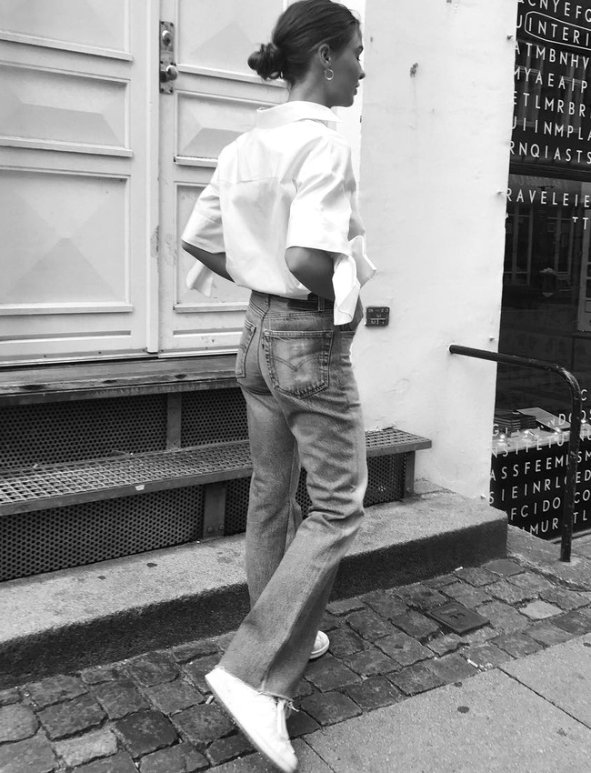 Wanted : un jean flare bien coup� et sans �lasthane