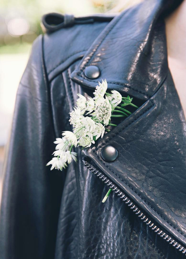 Il suffit parfois d'un simple petit d�tail pour l�gitimer la pr�sence d'une pi�ce rock � un mariage