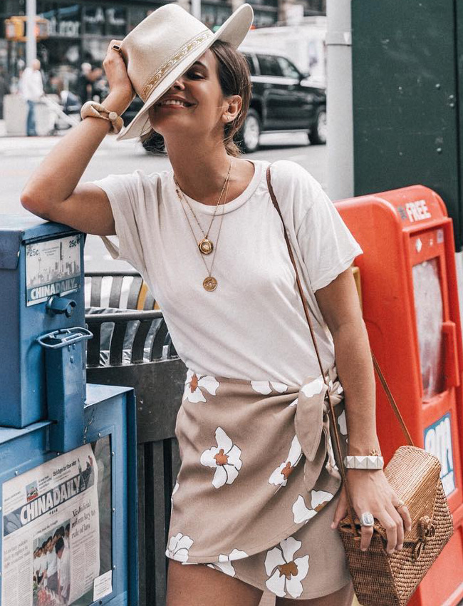 Oui aux mix and match de teintes faux blanc/dor�/caf� au lait/osier !