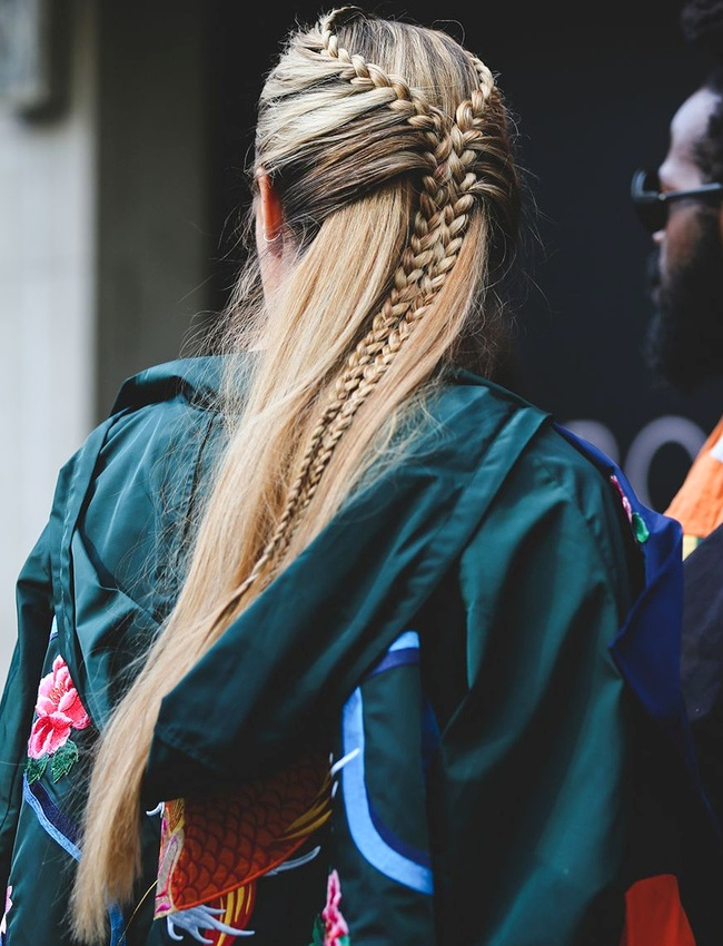 Les tresses, une fantaisie capillaire d�clinable � l'infini !