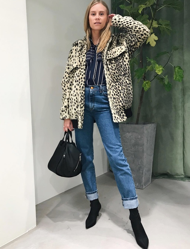 Pour ou contre le blouson oversize l�opard ?