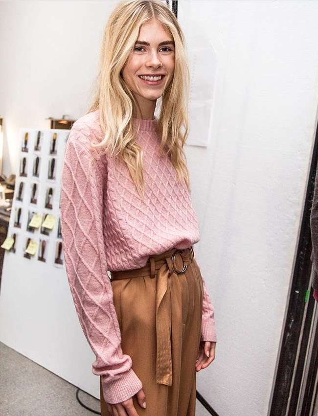 Rose p�le + bronze = le bon mix