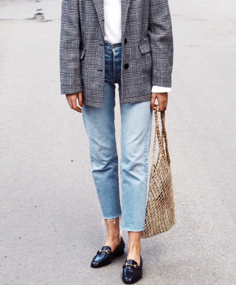 Les mocassins Gucci aiment � se mixer au look phare du moment