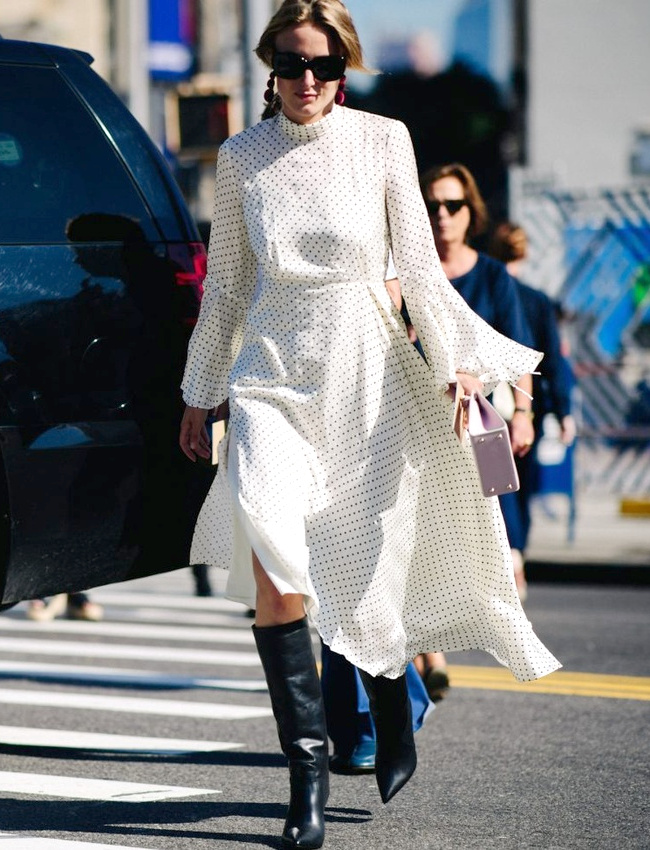 Les pois noirs sur fond blanc se font plus tendances que jamais