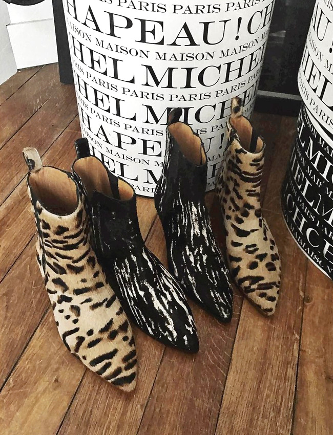 Wanted : une paire de bottines l�opard !