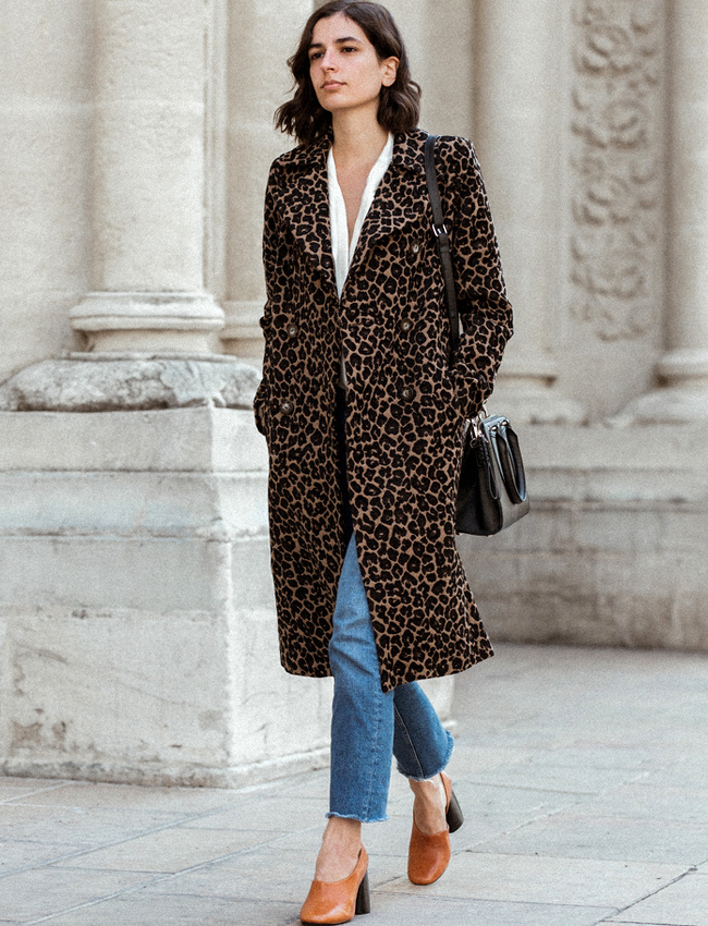 Wanted : un manteau masculin l�opard !