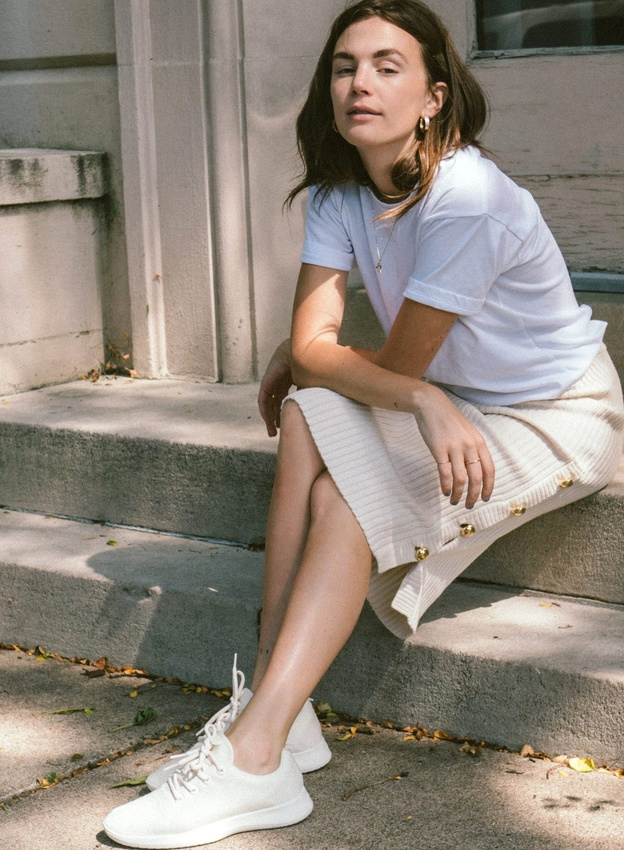 Oui au mix and match de mati�res, de blancs et de styles !