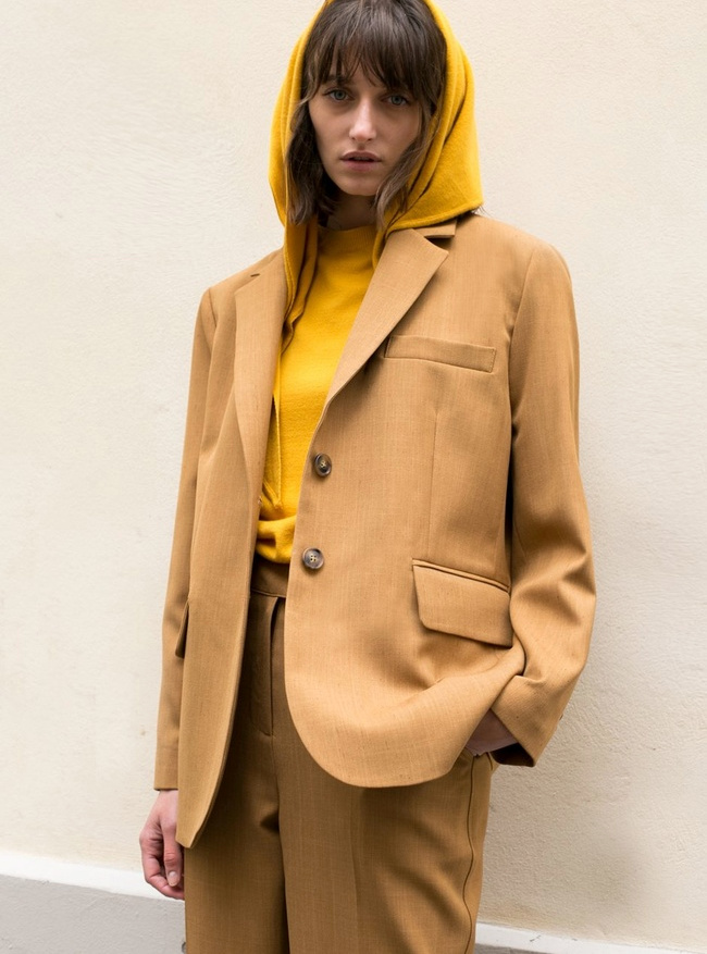 Jaune + camel = le bon mix