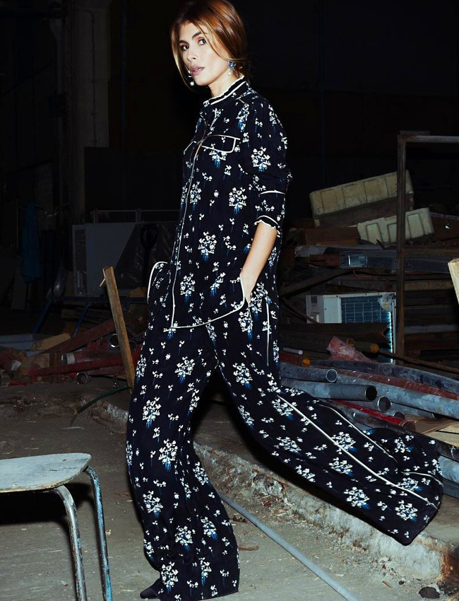 Ce pyjama d'ext�rieur Erdem x H&M pourrait bien nous convaincre d'adh�rer enfin � cette tendance !