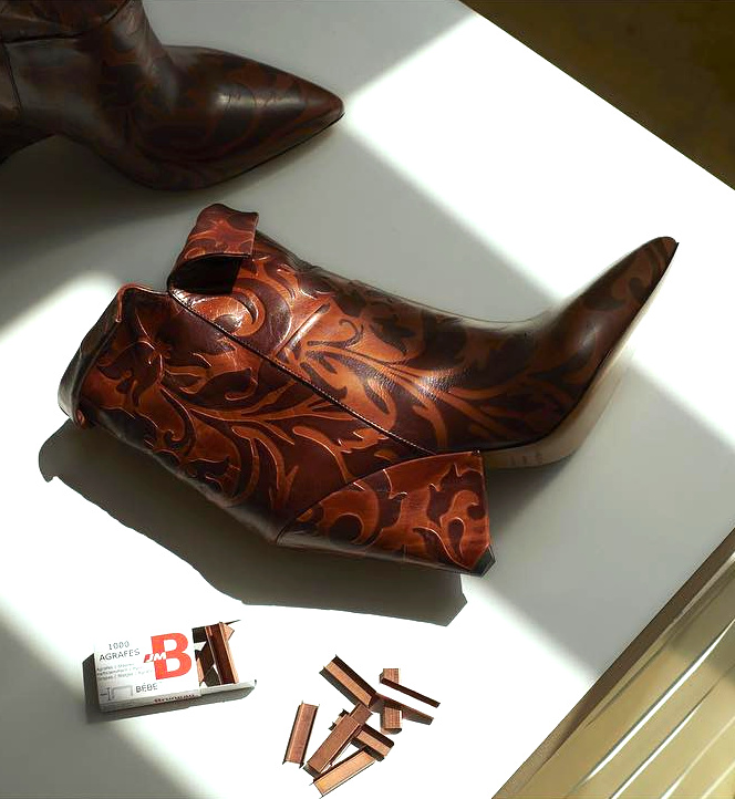 Isabel Marant pourrait bien r�ussir � nous convaincre de chausser des boots esprit cowboy !