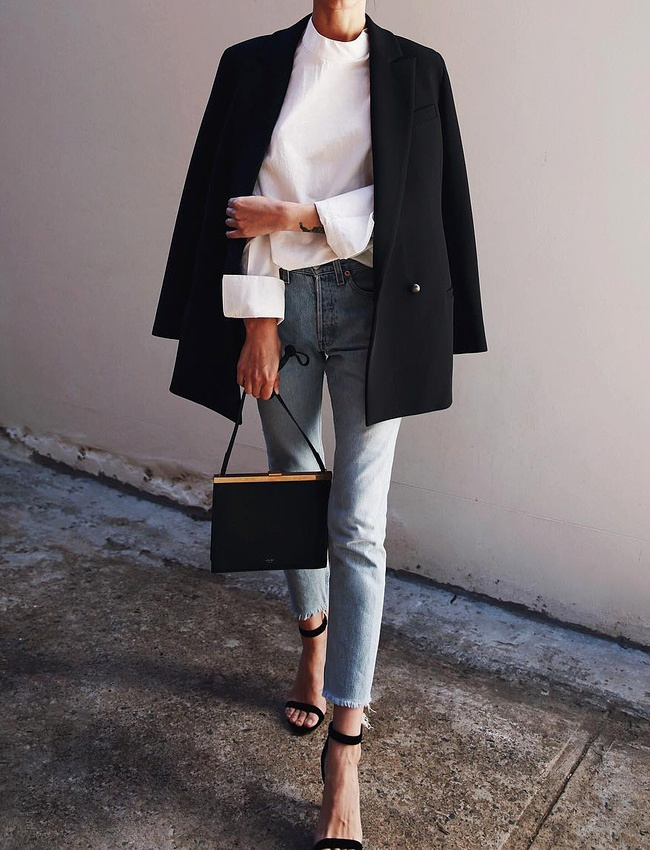 Le parfait look noir et blanc #84