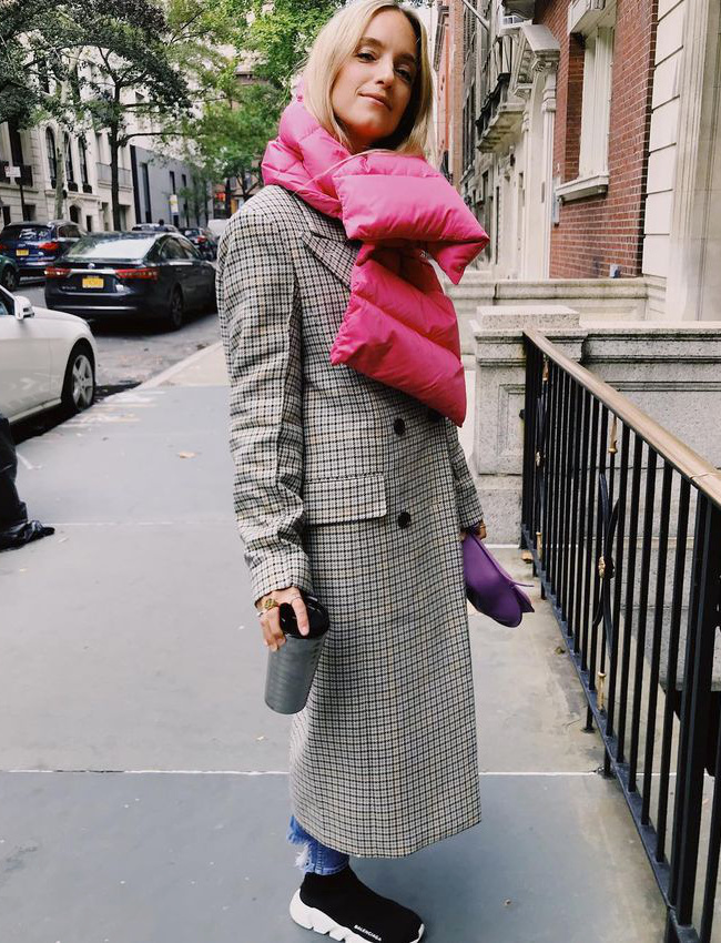 Pour ou contre l'�charpe duvet ?