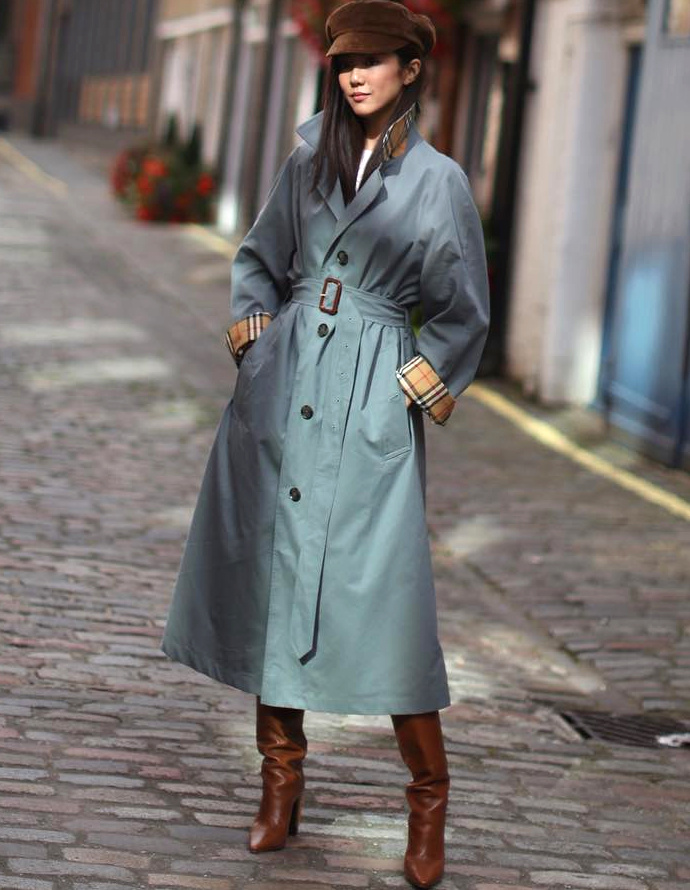 M�lant d�gaine faussement classique et mix insolite de coloris, ce look a tout bon !