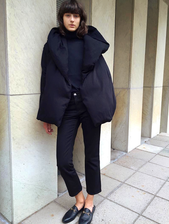 Oui � la doudoune plus minimaliste chic que sportswear !