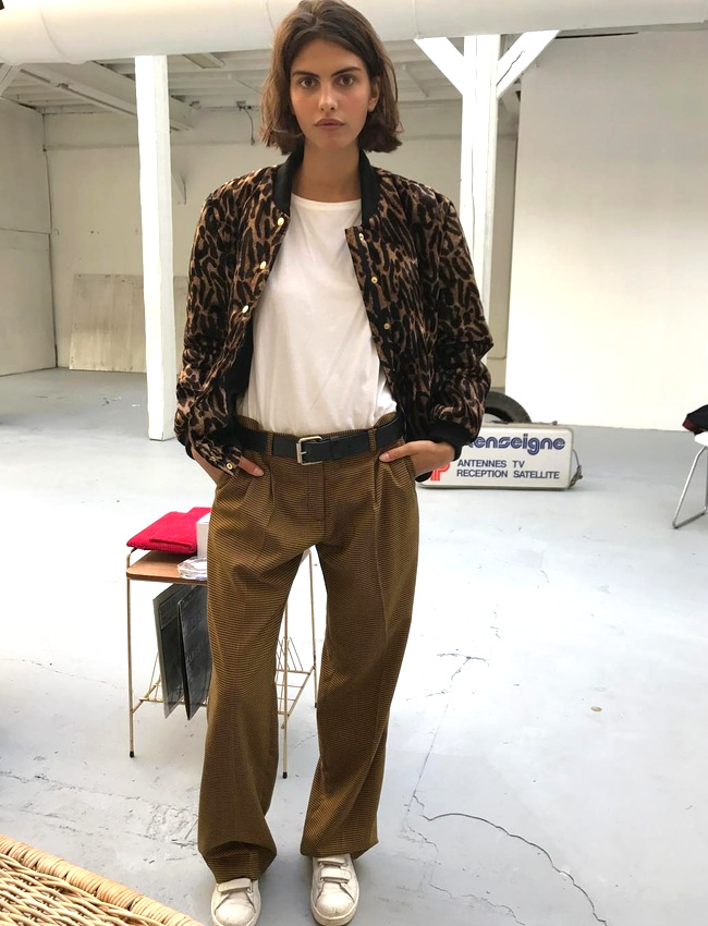 On aime quand l'imprim� l�opard s'offre une �chapp�e sportswear