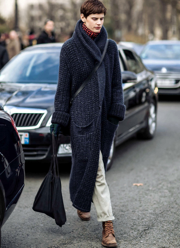 Le manteau/gilet : l'ultime v�tement doudou !