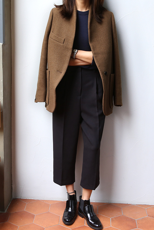 Marron + noir = le bon mix