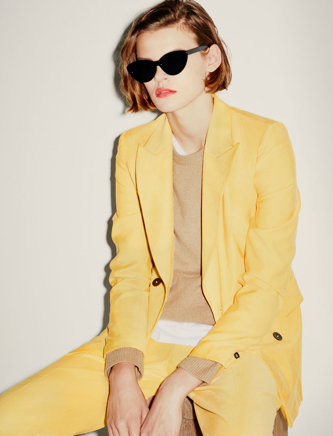 Jaune p�le + camel + blanc = le bon mix