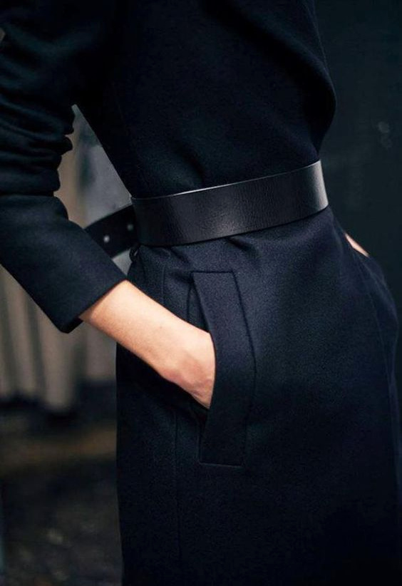 Et si l'on portait nos ceintures � l'envers sur nos manteaux d'hiver ?