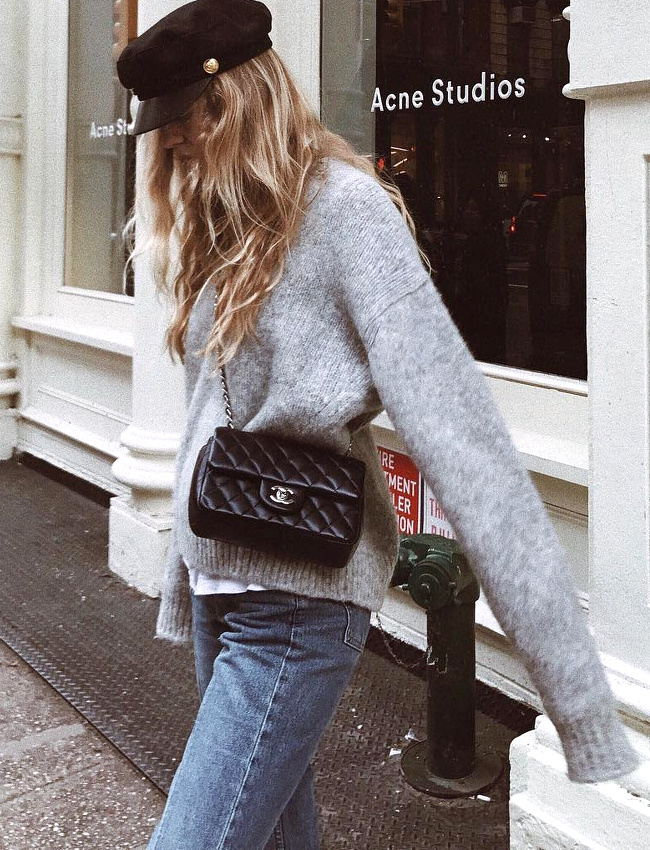 Les sacs Chanel ne sont jamais plus chics que port�s de mani�re d�sinvolte